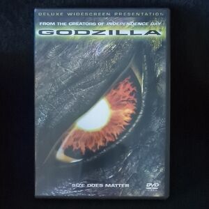 "GODZILLA" COLOR. DVD. RATED PG 13.     © 1998.